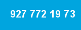 927 772 19 73 927 772 19 73